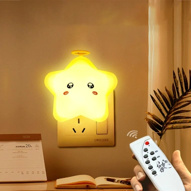 Đèn ngủ bé sơ sinh Miwa Smart cắm điện - Điều khiển từ xa, tăng giảm độ sáng 8 Đèn ngủ bé sơ sinh Miwa Smart cắm điện - Điều khiển từ xa, tăng giảm độ sáng 8