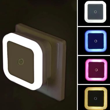 Đèn ngủ cảm biến tự động 3 hình: Ô Vuông, Ngôi Sao, Mặt Trăng - Sang Trọng, Giá 9.000₫