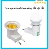 Đèn ngủ cắm tường công tắt bật, dùng bóng đui xoáy E27, chỉ 25.000 VND - Giá ưu đãi