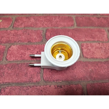 Đèn ngủ cắm tường công tắt bật, dùng bóng đui xoáy E27, chỉ 25.000 VND - Giá ưu đãi