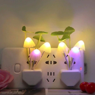 Đèn Ngủ Cảm Ứng Ánh Sáng Hình Cây Nấm Thông Minh Tiết Kiệm Điện Giá 14.577 VND 2 Đèn Ngủ Cảm Ứng Ánh Sáng Hình Cây Nấm Thông Minh Tiết Kiệm Điện Giá 14.577 VND 2