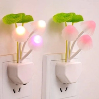 Đèn Ngủ Cảm Ứng Ánh Sáng Hình Cây Nấm Thông Minh Tiết Kiệm Điện Giá 14.577 VND
