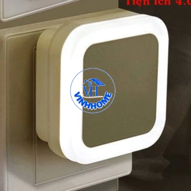 Đèn ngủ cảm ứng bật tắt tự động - Tiết kiệm năng lượng, trang trí phòng ngủ, 15.582₫