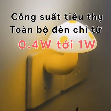 Đèn ngủ cảm ứng LED tự bật tắt mini, decor phòng ngủ hình dễ thương - 29.000₫