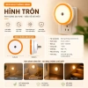 Đèn ngủ cảm ứng thông minh, cảm biến ánh sáng tự động tắt mở, giá ưu đãi 14.998 VND cho phòng ngủ và cầu thang 8