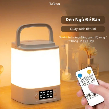 Đèn ngủ cảm ứng tích điện 3 màu LED đa năng - Tay sách tiện lợi, giá chỉ 118.800 VND