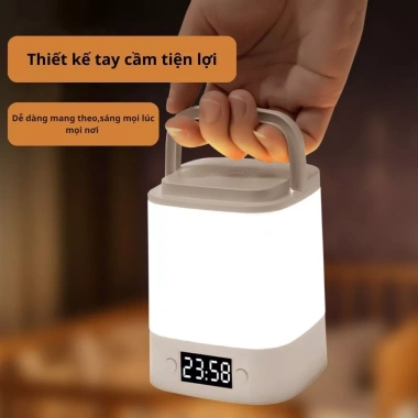 Đèn ngủ cảm ứng tích điện 3 màu LED đa năng - Tay sách tiện lợi, giá chỉ 118.800 VND