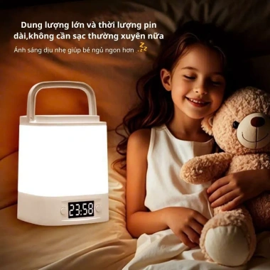 Đèn ngủ cảm ứng tích điện 3 màu LED đa năng - Tay sách tiện lợi, giá chỉ 118.800 VND