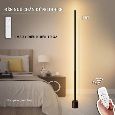 Đèn ngủ chân đứng 3 màu có điều khiển từ xa - Đèn cây decor phòng ngủ sang trọng, giá ưu đãi 425.000 VND 6 Đèn ngủ chân đứng 3 màu có điều khiển từ xa - Đèn cây decor phòng ngủ sang trọng, giá ưu đãi 425.000 VND 6