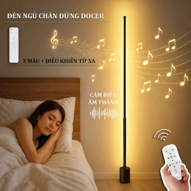 Đèn ngủ chân đứng 3 màu có điều khiển từ xa - Đèn cây decor phòng ngủ sang trọng, giá ưu đãi 425.000 VND 8 Đèn ngủ chân đứng 3 màu có điều khiển từ xa - Đèn cây decor phòng ngủ sang trọng, giá ưu đãi 425.000 VND 8
