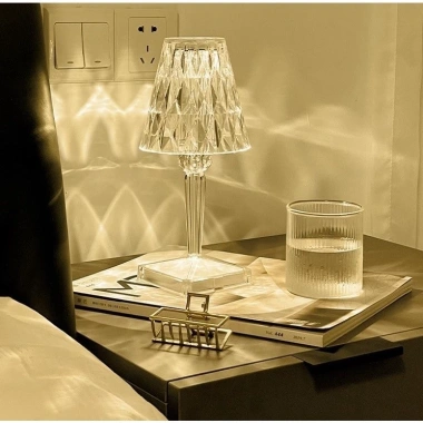 Đèn ngủ để bàn cao cấp 3 chế độ màu – Decor châu Âu lãng mạn, giảm còn 75.000₫ 3