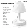 Đèn ngủ để bàn đa năng USB + ổ cắm, điều chỉnh độ sáng, chống giật, decor, bảo hành 3 tháng - 119k 2