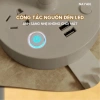 Đèn ngủ để bàn đa năng USB + ổ cắm, điều chỉnh độ sáng, chống giật, decor, bảo hành 3 tháng - 119k 5