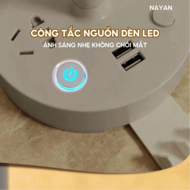 Đèn ngủ để bàn đa năng USB + ổ cắm, điều chỉnh độ sáng, chống giật, decor, bảo hành 3 tháng - 119k 5 Đèn ngủ để bàn đa năng USB + ổ cắm, điều chỉnh độ sáng, chống giật, decor, bảo hành 3 tháng - 119k 5