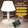 Đèn ngủ để bàn đa năng USB + ổ cắm, điều chỉnh độ sáng, chống giật, decor, bảo hành 3 tháng - 119k 8