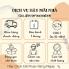 Đèn ngủ để bàn gỗ kiểu Hàn xếp ly, công tắc 3 màu ánh sáng, đế gỗ nguyên khối - Giá chỉ 29.000 VND 4
