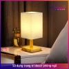 Đèn ngủ để bàn My Home DN008: Đế gỗ chao vuông 220V, trang trí phòng ngủ, đọc sách, giá 145.000₫ 4