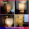 Đèn ngủ để bàn My Home DN008: Đế gỗ chao vuông 220V, trang trí phòng ngủ, đọc sách, giá 145.000₫ 8