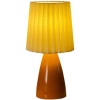 Đèn ngủ để bàn thân sứ ánh vàng sang trọng, thiết kế xếp li - chỉ 190.000 VND 9