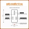 Đèn Ngủ Điều Khiển Từ Xa OVAL - 10 Cấp Sáng, Hẹn Giờ, Thông Minh, Giá 89.000đ 5