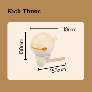 Đèn ngủ gỗ hình cá tích hợp gõ mõ tịnh tâm – 3 chế độ sáng bảo vệ mắt, bật một chạm 219k 8