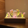 Đèn ngủ hoa khô chữ theo tên - Quà tặng ý nghĩa cho phụ nữ, giảm còn 225.000đ 8