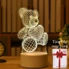 Đèn Ngủ LED 3D Bàn 3 Màu - Phích Cắm, Đa Kiểu, Quà Tặng Độc Đáo 30.000đ 3