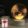 Đèn Ngủ LED 3D Bàn 3 Màu - Phích Cắm, Đa Kiểu, Quà Tặng Độc Đáo 30.000đ 4