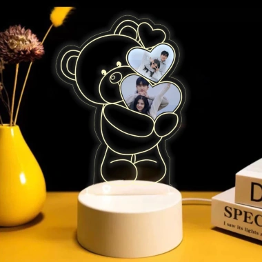 Đèn ngủ LED 3D in ảnh theo yêu cầu - Quà tặng Valentine, bố mẹ, bạn gái - 115.000₫
