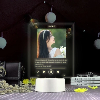 Đèn ngủ LED 3D in ảnh theo yêu cầu - Quà tặng Valentine, bố mẹ, bạn gái - 115.000₫