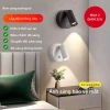 Đèn ngủ LED cảm biến thông minh sạc USB - Đèn tường khí quyển, không dây, 1‑3 ngày 4