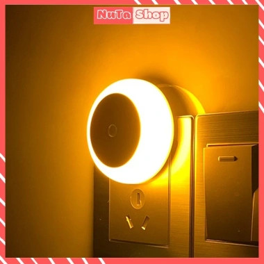 Đèn ngủ LED cảm ứng ánh sáng tự động tắt bật, decor phòng ngủ giá 29.000₫