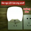 Đèn ngủ LED cảm ứng tự tắt ngày, tự sáng đêm – Thiết kế vuông lớn, màu trắng tinh khiết, tiết kiệm điện, giảm giá còn 31.000₫