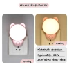 Đèn ngủ LED hình gấu 2 chế độ sáng vàng ấm và trắng, decor phòng ngủ, giá 14.300₫ 3