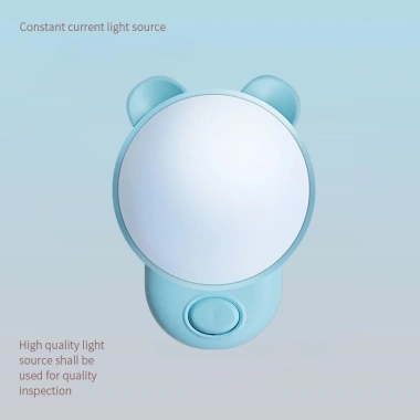 Đèn Ngủ LED Hình Gấu 2 Chế Độ Trắng & Ấm Áp, Công Tắc Đổi Màu – 60.557₫