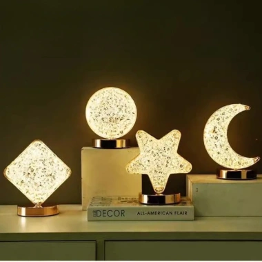 Đèn ngủ LED sao trăng – Ánh sáng lãng mạn, decor phòng ngủ, đầu giường | 109.999₫ 2