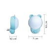 Đèn ngủ mặt trăng KLIYA Z-035 - Đèn tròn tai gấu, chuyển đổi 2 màu trắng-vàng ấm, ánh sáng dịu nhẹ, giá chỉ 29.000 VND 2