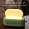 Đèn ngủ máy nướng bánh mì sạc tích điện - LED đa chế độ, hẹn giờ, decor giá 99.500₫ 6