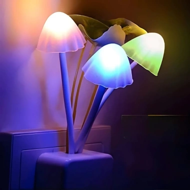 Đèn Ngủ Nấm Cảm Ứng Ánh Sáng Tự Động Bật/Tắt - Bóng Ngủ LED Tiết Kiệm 29.000đ 8