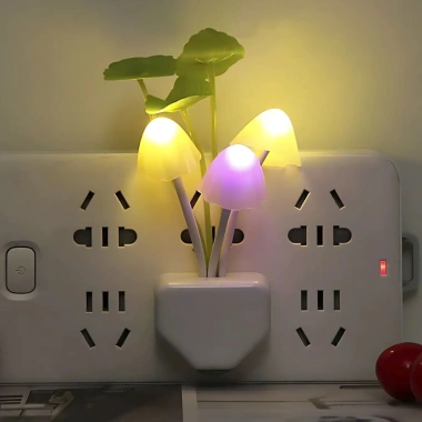 Đèn Ngủ Nấm Cảm Ứng Ánh Sáng Tự Động Bật/Tắt - Bóng Ngủ LED Tiết Kiệm 29.000đ 10