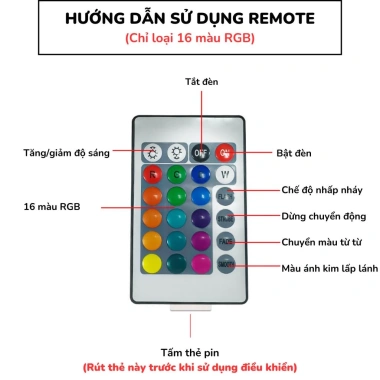 Đèn ngủ ngọn lửa xoay đa sắc màu - Lãng mạn cạnh giường, giảm còn 74.900₫