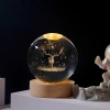 Đèn ngủ quả cầu pha lê 3D - Trang trí phòng ngủ, quà sinh nhật, giá chỉ 38.000đ 9