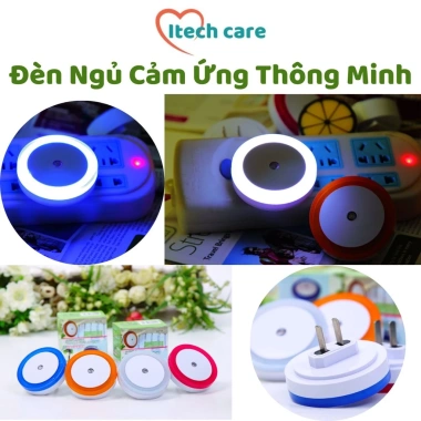 Đèn Ngủ Thông Minh Bóng LED, Cảm Ứng, Tự Động Tắt Mở, Tiết Kiệm Điện - 11.190₫