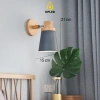 Đèn ngủ treo tường gỗ xoay 360 độ UPLED - Ánh sáng êm dịu, chống mỏi mắt, bóng LED 8