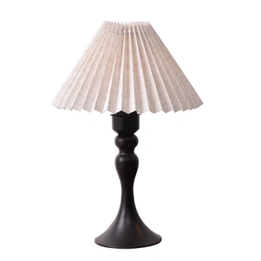 Đèn ngủ xếp ly phong cách cổ điển chao vải sang trọng, đèn đọc sách, trang trí phòng ngủ, giá ưu đãi 85.000₫ 7