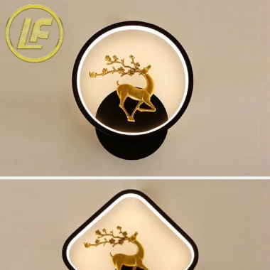 Đèn ốp tường LumiFan hoa tiết hươu – Đèn ngủ, hành lang, giá ưu đãi 80.356₫ 8