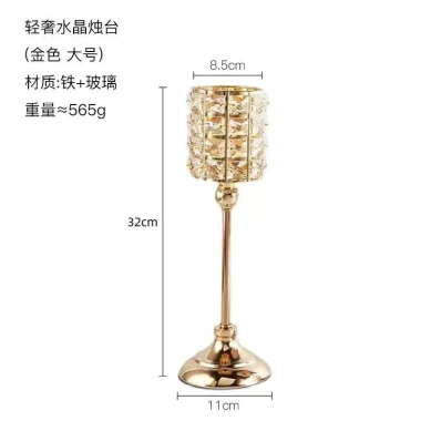 Đèn pha lê châu Âu – thủ công kim loại, ánh sáng lãng mạn phòng khách 108.800 VND 8