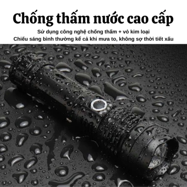 Đèn Pin Cầm Tay Alix Vỏ Hợp Kim Siêu Bền, Chống Thấm Nước, Giá 149.000₫ – Ưu Đãi