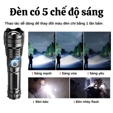 Đèn Pin Cầm Tay Alix Vỏ Hợp Kim Siêu Bền, Chống Thấm Nước, Giá 149.000₫ – Ưu Đãi 6 Đèn Pin Cầm Tay Alix Vỏ Hợp Kim Siêu Bền, Chống Thấm Nước, Giá 149.000₫ – Ưu Đãi 6