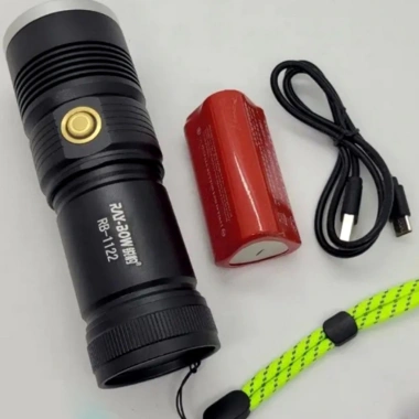 Đèn Pin Cầm Tay CORISU RAY BOW-1.122 Siêu Sáng, Nhỏ Gọn, Zoom Xa Gần, Chống Nước, Sạc USB - Giá 423.000
